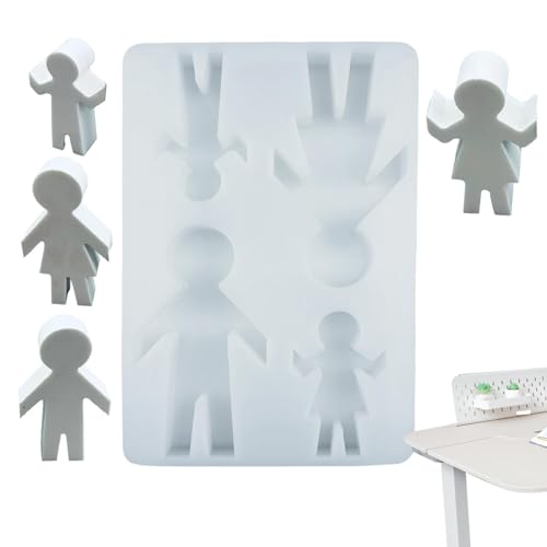 Familienharz Formen aus Silikon, Kerzenformen | Familiengipsformen mit 4 Figuren - Kerzenherstellungsform, Epoxidharz Formen für Gipsverzierung Ton, Dekoration D Familienharz Formen aus Silikon, Kerzenformen | Familiengipsformen mit 4 Figuren - Kerzenherstellungsform, Epoxidharz Formen für Gipsverzierung Ton, Dekoration D von Générique