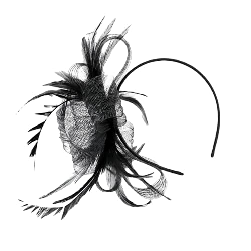 Fascinator für Damen – Retro-Stirnband – Hut aus Netzstoff, Haarschmuck für Mädchen und Frauen, Alltag, für Treffen, Ausflüge, Festivals, Partys, Kostüme, Hochzeiten und Zuhause Fascinator für Damen – Retro-Stirnband – Hut aus Netzstoff, Haarschmuck für Mädchen und Frauen, Alltag, für Treffen, Ausflüge, Festivals, Partys, Kostüme, Hochzeiten und Zuhause von Générique