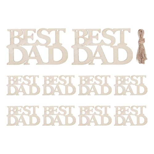 Fathers Day Unfinished Wood Decorations, Wood Crafts, Holz-Buchstaben-Ornamente für den Vatertag, kreative Dekoration, -Ornamente, DAD Holzornamente für den Happy Father's Day Fathers Day Unfinished Wood Decorations, Wood Crafts, Holz-Buchstaben-Ornamente für den Vatertag, kreative Dekoration, -Ornamente, DAD Holzornamente für den Happy Father's Day von Générique