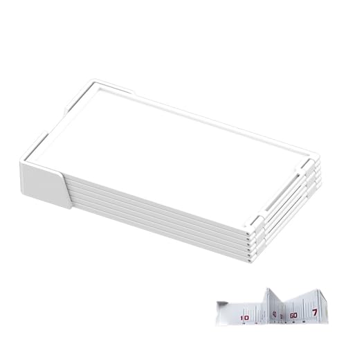 Fish Meason Board – Wasserdichtes Lineal, faltbares Werkzeug mit Linie, Messgerät mit klarer Gravur, Fischlängenmesser ohne Rutschen, tragbares Zubehör für die B von Générique