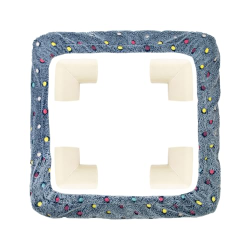 Flanell-Grip Rahmen Cover-Embroidy Rahmen Schutz mit Moosschutz | Nährstoffabdeckung für Handwerk, Karpfendaten, Kreuzstich und Punch-Embrod-Handwerk von Générique