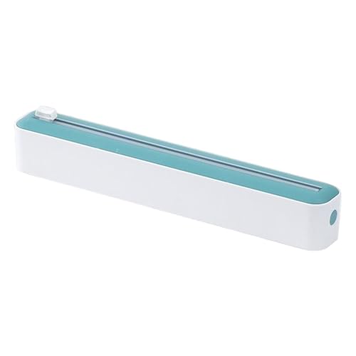 Folienspender mit Schneider | Aufbewahrungsspender für Aluminiumpapier, manuelle Schneidebox für Küche – schnelle Verteilung für Cellophan, Aluminium, Papier Folienspender mit Schneider | Aufbewahrungsspender für Aluminiumpapier, manuelle Schneidebox für Küche – schnelle Verteilung für Cellophan, Aluminium, Papier von Générique