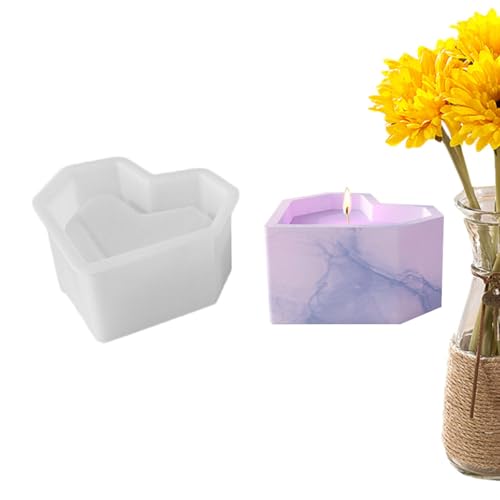 Formen für Epoxidharz-Töpfe, Silikonformen für Harzformen, Harzformbehälter, Bastel-Harz-Kastenform, Silikonbox für Harz, weiches Werkzeug von Générique