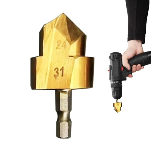 Fräsbohrer, Fräsbohrer für Metall, sichere Fräsbohrer, Rohrreibahle, Schnellwechsel-Bit, PVC-Anschlusssparer, Reibahle Bit für die Reparatur Fräsbohrer, Fräsbohrer für Metall, sichere Fräsbohrer, Rohrreibahle, Schnellwechsel-Bit, PVC-Anschlusssparer, Reibahle Bit für die Reparatur von Générique