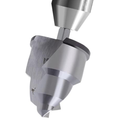 Fräsbohrer, Gegenspülenbohrer – Kegelbohrer, Rohrreibahle | Schnellwechsel-Bit, robuster Reibahlen-Bit, PVC-Anschlusssparer, Rohrreibahle, Rohrreibahle für Leitungen von Générique