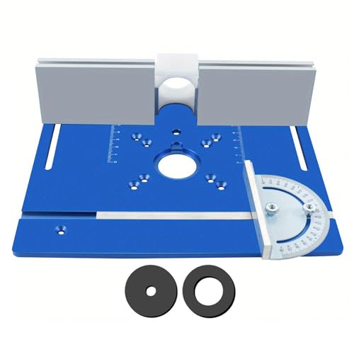 Frästisch-Einsatz – Trimmfräser, Einlage für Frästisch | Gehrungslehre für Holzbearbeitungsbänke, Gravurtisch, G-Router Frästisch-Einsatz – Trimmfräser, Einlage für Frästisch | Gehrungslehre für Holzbearbeitungsbänke, Gravurtisch, G-Router von Générique