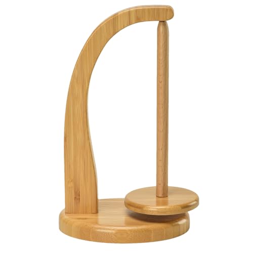 Garnhalter aus Holz für Haken, magnetischer Ballhalter – drehbarer Yarn Ballhalter aus Holz, platzsparender Drahtspinner mit 320 g Rollladung, leichter Drahtorganisator für Garnhalter aus Holz für Haken, magnetischer Ballhalter – drehbarer Yarn Ballhalter aus Holz, platzsparender Drahtspinner mit 320 g Rollladung, leichter Drahtorganisator für von Générique