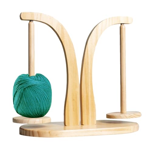 Garnhalter für Strickwaren, Garnhalter zum Häkeln | magnetischer Drehbarer Garnhalter aus Holz | platzsparender Garnhalter für Strickwaren, 320 g Ladekapazität für Häkelnadeln Garnhalter für Strickwaren, Garnhalter zum Häkeln | magnetischer Drehbarer Garnhalter aus Holz | platzsparender Garnhalter für Strickwaren, 320 g Ladekapazität für Häkelnadeln von Générique
