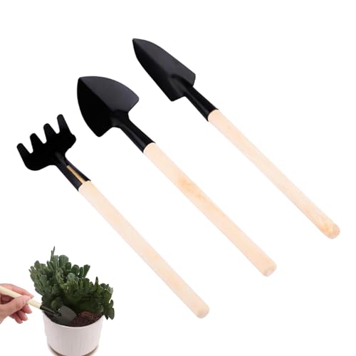 Gartenwerkzeug-Set für den Innenbereich, Gartenwerkzeuge, Set zum Umtopfen | Rechen zum Lösen von Pflanzen, Gartenwerkzeug, Blumen-Set von Générique