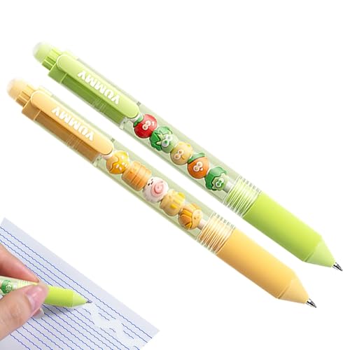 Gelschreiber, gelöschte Stifte mit feinem Punkt, Schulbedarf, Kugelschreiber mit Radiergummi – ein niedlicher Stift mit Radiergummi macht Fehler für die Journalisierung des Planers verschwinden von Générique