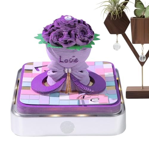 Générique 3D Time Piece Kalender 2026 – 9,8 x 9,8 x 8,5 cm Memo-Pad, Papier, Tear Away Carving Dependable Art Notepad, Time Piece Notepad with Led Lighting Acrylic Case for Thanksgiving Christmas Générique 3D Time Piece Kalender 2026 – 9,8 x 9,8 x 8,5 cm Memo-Pad, Papier, Tear Away Carving Dependable Art Notepad, Time Piece Notepad with Led Lighting Acrylic Case for Thanksgiving Christmas von Générique