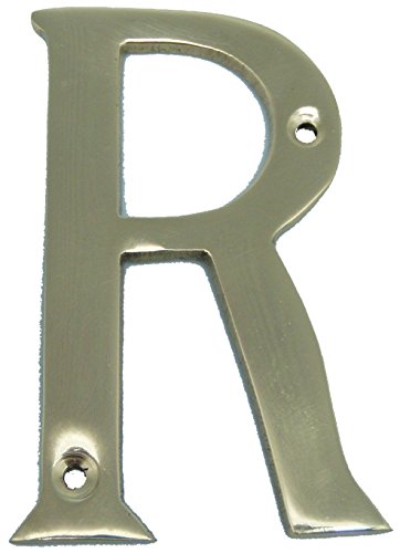 Générique 991 Buchstabe R Panneau de Tür Messing, Messing, Messing, 4x7x0.5 cm Générique 991 Buchstabe R Panneau de Tür Messing, Messing, Messing, 4x7x0.5 cm von Générique