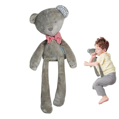 Générique Beruhigendes Spielzeug, Bär, beruhigendes Spielzeug für Plüschbär, Plüschbär, Plüschkissen mit Schleife, weich und bequem, Plüschspielzeug für Freund im Bett Générique Beruhigendes Spielzeug, Bär, beruhigendes Spielzeug für Plüschbär, Plüschbär, Plüschkissen mit Schleife, weich und bequem, Plüschspielzeug für Freund im Bett von Générique