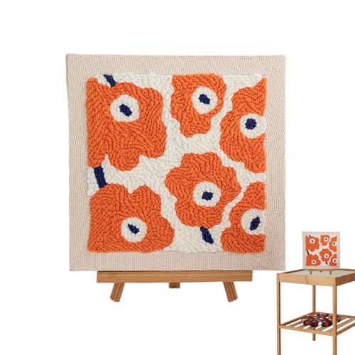 Générique Bestickt mit einem Bohrnadel-Set: einfache Kunstdekorationssets, komplette Bohrnadel für Anfänger, Mädchen und Erwachsene von Générique