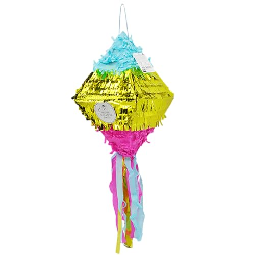 Générique Bunte Pinata-Party-Figuren - Cone Pinata für Dekoration, Schulpartydekorationen, Tafelaufsätze, Geburtstagsfeiern Générique Bunte Pinata-Party-Figuren - Cone Pinata für Dekoration, Schulpartydekorationen, Tafelaufsätze, Geburtstagsfeiern von Générique