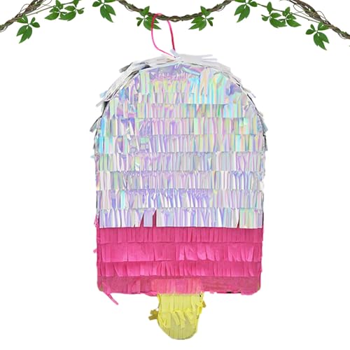 Générique Bunte Pinata-Party-Figuren - Cone Pinata für Dekoration, Schulpartydekorationen, Tafelaufsätze, Geburtstagsfeiern Générique Bunte Pinata-Party-Figuren - Cone Pinata für Dekoration, Schulpartydekorationen, Tafelaufsätze, Geburtstagsfeiern von Générique