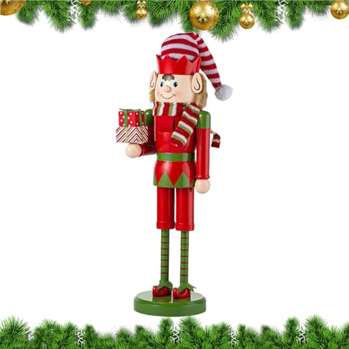 Générique Dekorative Nutcracker Christmas Figur, Home Seasonal Decor for Holidays, 14,96 Zoll Holzfigur für Feuerplatz, Nutcracker Dekoration, Kinder Dining Tisch Festival Party Holiday Bedside Générique Dekorative Nutcracker Christmas Figur, Home Seasonal Decor for Holidays, 14,96 Zoll Holzfigur für Feuerplatz, Nutcracker Dekoration, Kinder Dining Tisch Festival Party Holiday Bedside von Générique
