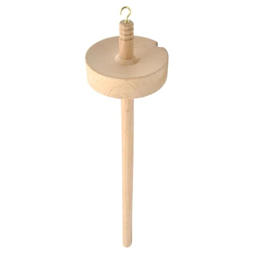 Générique Drop Spindle - SpinniNng Wool Starter Spinner | Top Whorl Drop Spindle | Wooden Spindle Kit Hand SpinniNng Wool Starter for Beginners Professionals Sewing Weaving SpinniNng Knitting von Générique