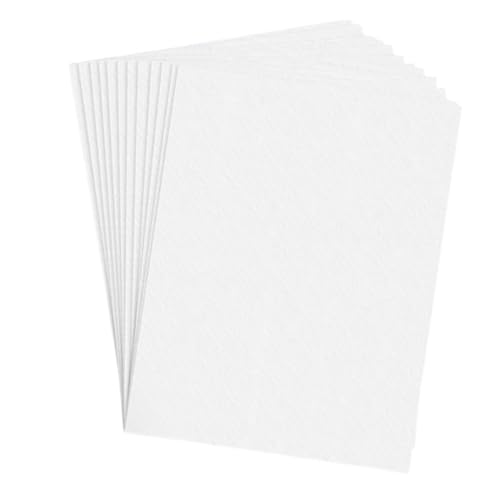 Générique Embroidery Paper Wash Away – Sticky Water Soluble Embroidery | Bedruckbares Transferpapier, 20,5 x 28,9 cm, ablösbar, für Näharbeiten, Stabilizer, Set mit 8 Teilen für Druck oder Zeichnungen von Générique