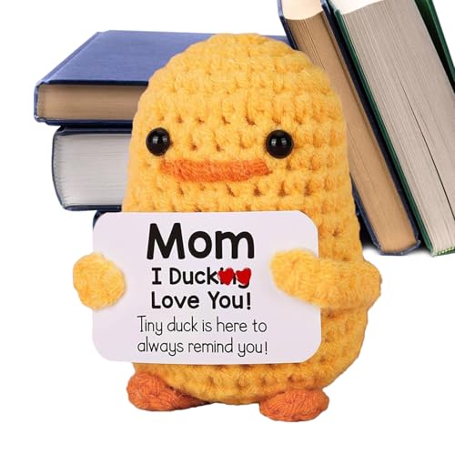 Générique Ente gehäkelt, herzerwärmend, gestrickt, für Bibliothek, Nachttisch, Schminktisch, Büro, Jugendzimmer, Freizeitliebhaber Générique Ente gehäkelt, herzerwärmend, gestrickt, für Bibliothek, Nachttisch, Schminktisch, Büro, Jugendzimmer, Freizeitliebhaber von Générique