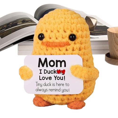 Générique Ente gehäkelt, herzerwärmend, gestrickt, für Bibliothek, Nachttisch, Schminktisch, Büro, Jugendzimmer, Freizeitliebhaber Générique Ente gehäkelt, herzerwärmend, gestrickt, für Bibliothek, Nachttisch, Schminktisch, Büro, Jugendzimmer, Freizeitliebhaber von Générique