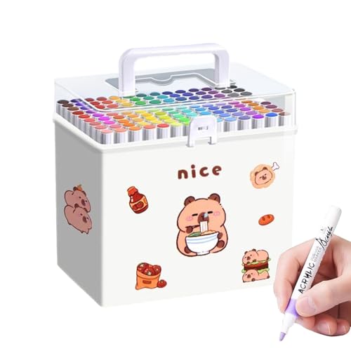 Générique Filzstifte, Ausmalmarker, Tiermotive, Cartoon-Motiv, multifunktional, für Studenten und Mädchen Générique Filzstifte, Ausmalmarker, Tiermotive, Cartoon-Motiv, multifunktional, für Studenten und Mädchen von Générique