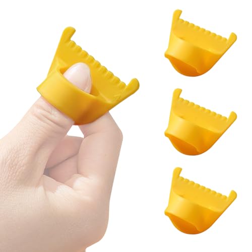 Générique Fingerschutz, 4 Stück, Fingerschutz, für kreative Hobbys – Sicherheitsnähhut für Anfänger und Erwachsene, Stickerei, Füllung Strick von Générique