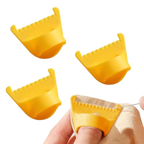 Générique Fingerschutz, 4 Stück, Schutzwürfel für Erwachsene, Anfänger, Reisen, Stickerei, Strick von Générique