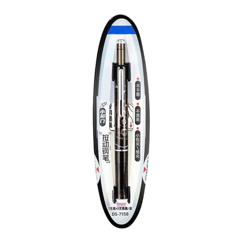 Générique Fountain Pen – einziehbarer Füllfederhalter | einziehbare Tintenroller | einziehbarer Füllfederhalter mit Box | extra feine Spitze aus weißem Metall kariert mit Schreibkonverter Générique Fountain Pen – einziehbarer Füllfederhalter | einziehbare Tintenroller | einziehbarer Füllfederhalter mit Box | extra feine Spitze aus weißem Metall kariert mit Schreibkonverter von Générique