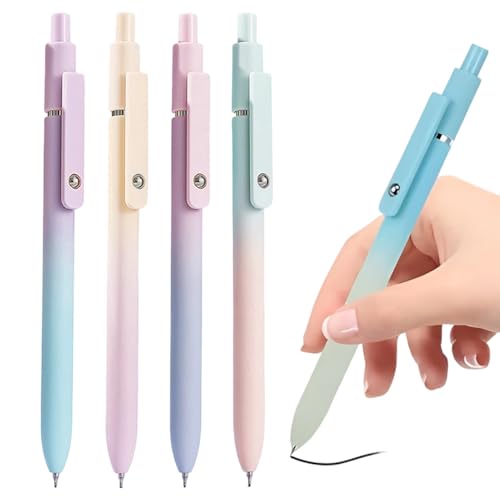 Générique Gelschreiber, einziehbar, 0,7 mm, 5 Stück, einziehbare Kugelschreiber, mit präziser Spitze und Clip, für Schule, Büro, Zuhause Générique Gelschreiber, einziehbar, 0,7 mm, 5 Stück, einziehbare Kugelschreiber, mit präziser Spitze und Clip, für Schule, Büro, Zuhause von Générique