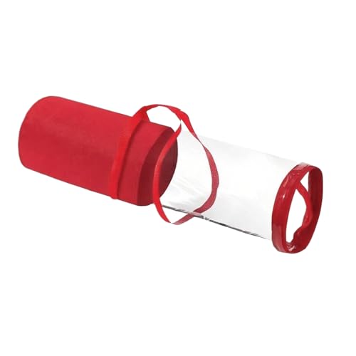 Générique Geschenkpapier-Organizer, Aufbewahrungstasche für Weihnachtsband, mit Griff, Verpackung | transparente Box für Schrank, unter dem Bett, Party, Klebeband, Kartenband, Stoff von Générique