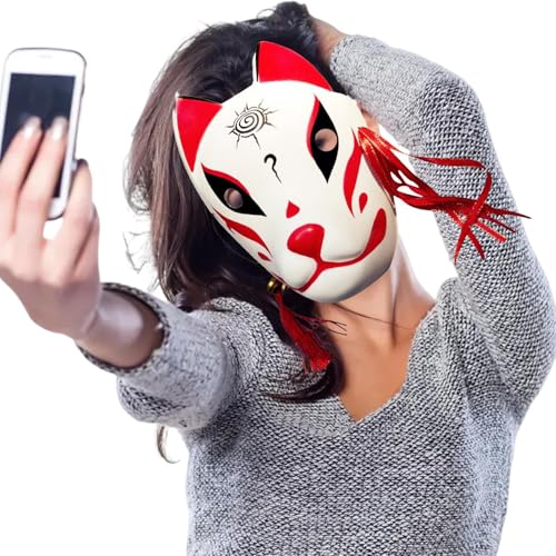 Générique Gesichtsmaske mit Katzengesicht, Masken für Cosplay – Kostümzubehör für Familienfeier, Festival, Feier, Theater, Bühne, Cosplay, Urlaub Générique Gesichtsmaske mit Katzengesicht, Masken für Cosplay – Kostümzubehör für Familienfeier, Festival, Feier, Theater, Bühne, Cosplay, Urlaub von Générique
