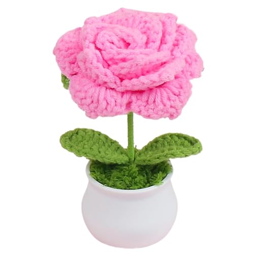 Générique Häkelblume, gestrickte Blumen | im Topf, gehäkelte Blumen, gehäkelte Bürodekoration, bunte Blumen, Farbverlauf, für Armaturenbrett, Büro zu Hause Générique Häkelblume, gestrickte Blumen | im Topf, gehäkelte Blumen, gehäkelte Bürodekoration, bunte Blumen, Farbverlauf, für Armaturenbrett, Büro zu Hause von Générique