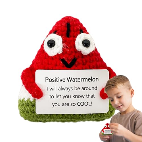 Générique Häkeln Emotionale Unterstützung Obst – positive Früchte zum Häkeln | Wassermelonen-Haken | emotionale Inspirationskarten | Lustige Fruchtpuppe aus Wolle für den Schlafsaaltisch Générique Häkeln Emotionale Unterstützung Obst – positive Früchte zum Häkeln | Wassermelonen-Haken | emotionale Inspirationskarten | Lustige Fruchtpuppe aus Wolle für den Schlafsaaltisch von Générique