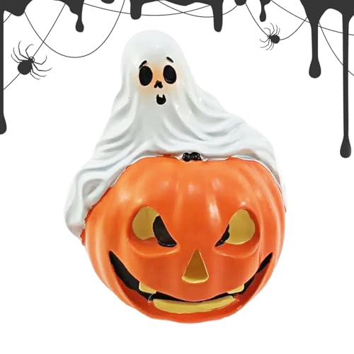Générique Halloween Ghost Pumpkin Figur, Spooky Resin Desk Ornament Decoration, Cute Ghost Holding Pumpkins Skulptur Display, ideal für Tischdekoration, Schlafzimmer, Entryway, Bookshelf, Kabinett Générique Halloween Ghost Pumpkin Figur, Spooky Resin Desk Ornament Decoration, Cute Ghost Holding Pumpkins Skulptur Display, ideal für Tischdekoration, Schlafzimmer, Entryway, Bookshelf, Kabinett von Générique