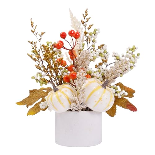 Générique Herbst-Schreibtischdekoration, Herbstdekoration, Kürbisse, für Tischdekoration, künstliches Partyzubehör für Büro, , Esszimmer, Schule, Bauernhaus, Halloween Générique Herbst-Schreibtischdekoration, Herbstdekoration, Kürbisse, für Tischdekoration, künstliches Partyzubehör für Büro, , Esszimmer, Schule, Bauernhaus, Halloween von Générique