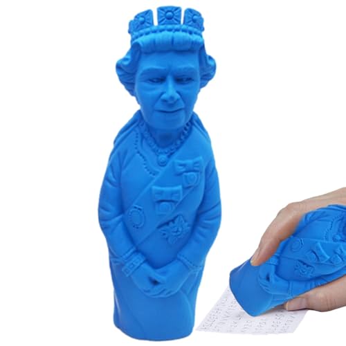 Générique Königin Elizabeth Eraser Gedenken – Gedenken an Ihre Majestät Königin Elizabeth II, Königin Elizabeth Ornament Crayer Eraser für Klassenpreise in der Schule Geschenk Elizabeth Platinum von Générique