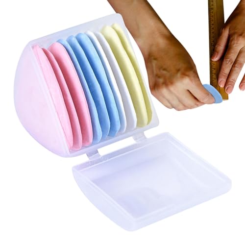 Générique Kreide, 10 Stück, dreieckige Kreide mit Aufbewahrungsbox, Schneiderkreide, Marker für Kleidung, Umformen, Reparatur Générique Kreide, 10 Stück, dreieckige Kreide mit Aufbewahrungsbox, Schneiderkreide, Marker für Kleidung, Umformen, Reparatur von Générique