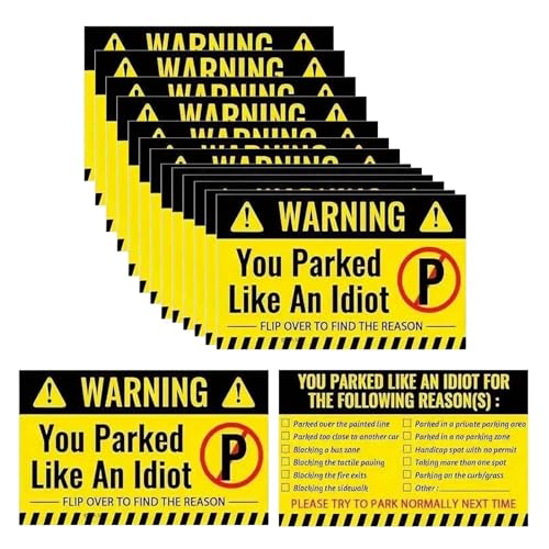 Générique Lustige Parkplatzkarten – 50 Parkplatz-Notizkarten mit mehreren und lustigen Gründen | Lustige Geschenkidee für Autobesitzer und Générique Lustige Parkplatzkarten – 50 Parkplatz-Notizkarten mit mehreren und lustigen Gründen | Lustige Geschenkidee für Autobesitzer und von Générique