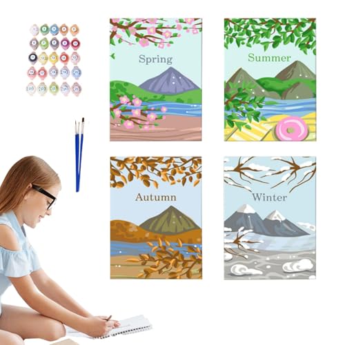 Générique Malen nach Zahlen Hund, Malen nach Zahlen, Set für Erwachsene, Puppy Drawing nummeriert, Leinwand, 6 Stück, Tiernummern, Kunsthandwerk für Schule, Klasse, Wohnzimmer Générique Malen nach Zahlen Hund, Malen nach Zahlen, Set für Erwachsene, Puppy Drawing nummeriert, Leinwand, 6 Stück, Tiernummern, Kunsthandwerk für Schule, Klasse, Wohnzimmer von Générique
