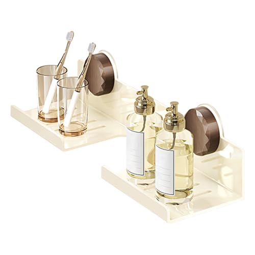 Générique Organizer für die Wand am Wasserhahn | Abnehmbarer Vakuum-Organizer aus Kohlenstoffstahl mit Absaugung für Waschwäsche Display von Générique
