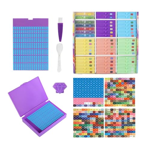 Générique Organizer und Aufbewahrung von Perlen | Tabletts für kreative Kunst Strass und Aufbewahrung von Tafeln | Kreative Freizeitboxen für Erwachsene, Jugendliche, mit Strass-Werkzeugen Générique Organizer und Aufbewahrung von Perlen | Tabletts für kreative Kunst Strass und Aufbewahrung von Tafeln | Kreative Freizeitboxen für Erwachsene, Jugendliche, mit Strass-Werkzeugen von Générique