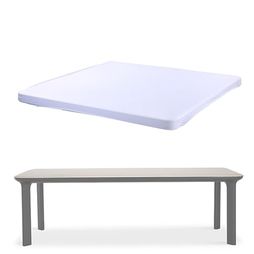 Générique Party-Tischdecke, quadratisch, abwischbar, Stretch-Tischschutz, 34 x 34 Zoll, Cocktailtisch, ideal für Outdoor-Abendessen, Picknick und Veranstaltungen, 33,86 x 33,86 x 0,04 Zoll Générique Party-Tischdecke, quadratisch, abwischbar, Stretch-Tischschutz, 34 x 34 Zoll, Cocktailtisch, ideal für Outdoor-Abendessen, Picknick und Veranstaltungen, 33,86 x 33,86 x 0,04 Zoll von Générique