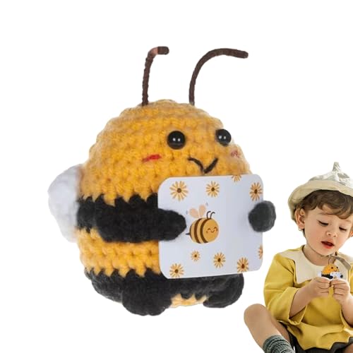 Générique Positive Häkelnadel, Hausdekoration, Handhaken, dekoratives Handwerk, inspirierende Tischdekoration in Bienenform für Erwachsene Générique Positive Häkelnadel, Hausdekoration, Handhaken, dekoratives Handwerk, inspirierende Tischdekoration in Bienenform für Erwachsene von Générique