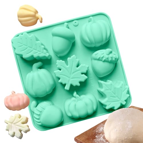 Générique Silikonform zum Backen, für Dekoration, Basteln, für Thanksgiving, 9-teilig, Silikon, Backformen, Cupcake-Formen, Kunstharz, Seife, Schokolade, Kuchen, Handwerk, Heimdekoration Générique Silikonform zum Backen, für Dekoration, Basteln, für Thanksgiving, 9-teilig, Silikon, Backformen, Cupcake-Formen, Kunstharz, Seife, Schokolade, Kuchen, Handwerk, Heimdekoration von Générique