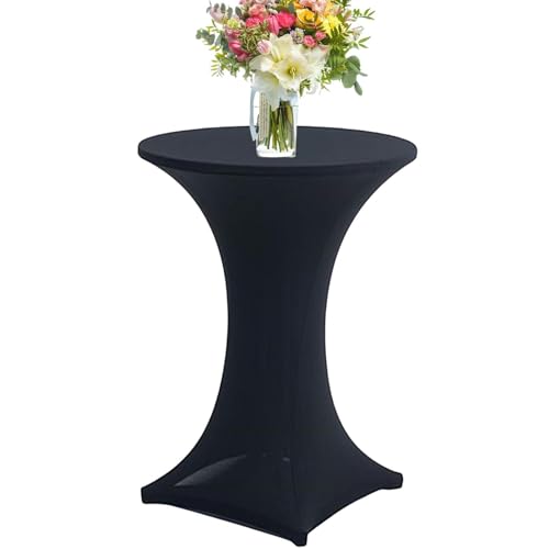 Générique Stehtischhusse, hohe Stretch-Tischdecke, rund, dehnbar, für Cocktail, Bar, Bankett, Hochzeit, Cocktail Générique Stehtischhusse, hohe Stretch-Tischdecke, rund, dehnbar, für Cocktail, Bar, Bankett, Hochzeit, Cocktail von Générique