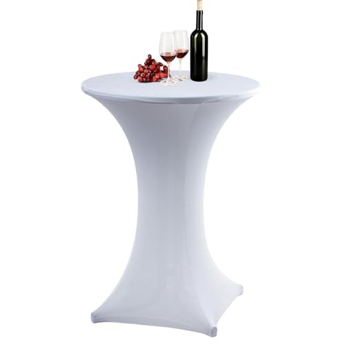 Générique Stehtischhusse, hohe Stretch-Tischdecke, rund, dehnbar, für Cocktail, Bar, Bankett, Hochzeit, Cocktail Générique Stehtischhusse, hohe Stretch-Tischdecke, rund, dehnbar, für Cocktail, Bar, Bankett, Hochzeit, Cocktail von Générique