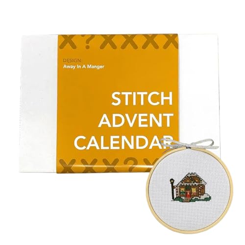 Générique Stick-Countdown-Kalender, Stick-Adventskalender, Stickdekoration, 24 Tage – Stickbedarf für Anfänger und Handwerksliebhaber Générique Stick-Countdown-Kalender, Stick-Adventskalender, Stickdekoration, 24 Tage – Stickbedarf für Anfänger und Handwerksliebhaber von Générique