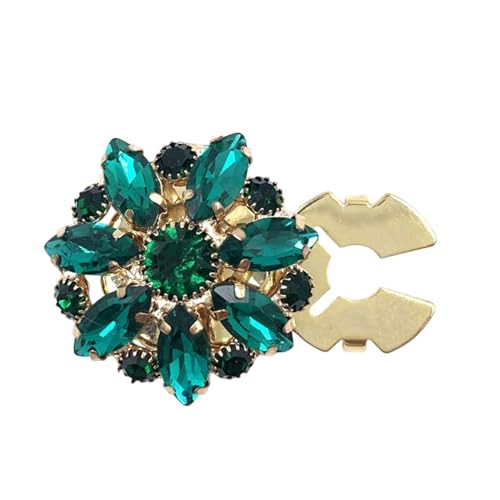 Générique Strass-Knopfabdeckungen für Damenhemd, Strass-Knöpfe, Strassknöpfe, Blumen-Charme, Accessoires für Kleid Générique Strass-Knopfabdeckungen für Damenhemd, Strass-Knöpfe, Strassknöpfe, Blumen-Charme, Accessoires für Kleid von Générique