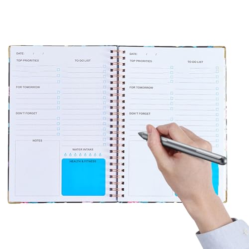 Générique To-Do-Listen-Notizblock, A5 Tagesplaner | To-Do-Listen-Organizer, multifunktionaler Planer, Notizbuch Générique To-Do-Listen-Notizblock, A5 Tagesplaner | To-Do-Listen-Organizer, multifunktionaler Planer, Notizbuch von Générique